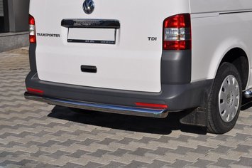 Задня дуга AK002 (нерж) для Volkswagen T5 Caravelle 2004-2010 рр dug75993 фото