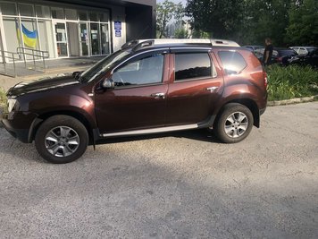 Вітровики з хромом (4 шт, Niken) для Dacia Duster 2008-2018 рр 047dc020201 фото