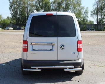 Задня дуга AK003-2 (2 шт., нерж) для Volkswagen Caddy 2004-2010 рр dd27794 фото