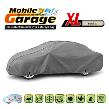 Водостійкий автомобільний тентовий чохол Mobile Garage Sedan "KEGEL" 510х178х120 см (XL)  00000061113 фото