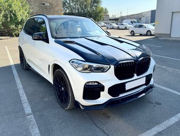 Карбоновий капот V2 (G05/F95) для BMW X5 G05 2019- рр cj-bdk-x5g05-kpt-v2 фото