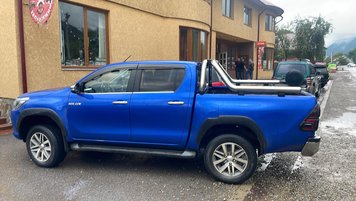 Дуга на кузов (нержавійка) 60мм для Toyota Hilux 2015- рр 97rbk060m фото