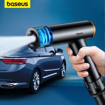 Пістолет для мийки Baseus GF3 Car Wash Nozzle (шланг 15 м, перехідник для крана) 18159 фото