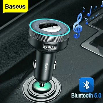 Автомобільний зарядний пристрій Baseus Enjoy Car Wireless MP3 Charger CCLH-01 фото