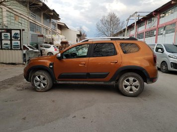 Розширювачі арок широкі (8 шт, ABS) DDU - Україна для Renault Duster 2018-2024 рр 2025dset1 фото