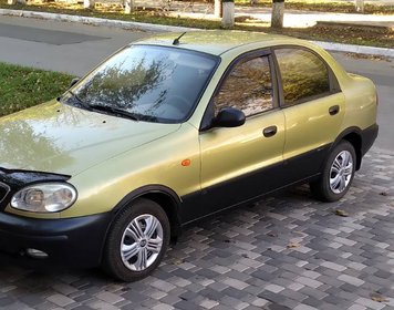 Накладки на арки (4 шт, чорні) для Daewoo Lanos ar969305 фото