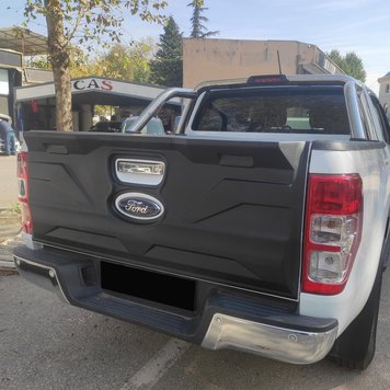 Накладка на задню кришку CappaFe (2015-2024, ABS) для Ford Ranger рр 314d006s фото