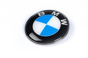 Емблема БМВ (OEM) d82 мм, штирі для BMW 1 серія E81/82/87/88 2004-2011 рр 51148132375 фото