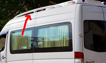 Рейлінги (під фарбування) для Mercedes Sprinter W906 2006-2018 рр 4724-530 фото