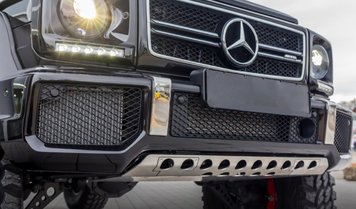 Захист переднього бампера (нержавійка) для Mercedes G сlass W463 1990-2018рр dd62956 фото