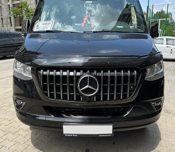 Передня решітка GT Chrome Eco для Mercedes Sprinter W907/W910 2018- рр dd82940-vac фото