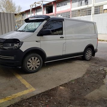 Комплект молдингів і арок (11 деталей) 1 двері, Коротка база для Volkswagen T5 Transporter 2003-2010 рр 8079d007 фото