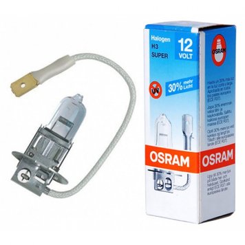 Лампа головного світла Osram H3 55W 64151SUP Super -202430% 64151sup фото