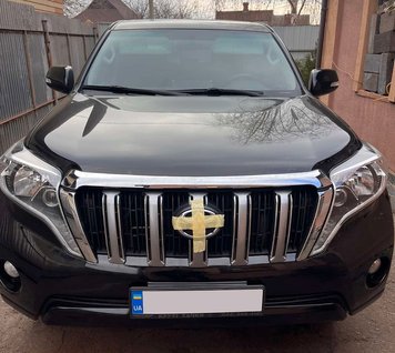 Решітка 2013-2017 (стандарт) для Toyota Land Cruiser Prado 150 cj-prd14-06a фото