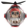 Ароматизатор із підсвічуванням Pilot Teddy Bear червоний