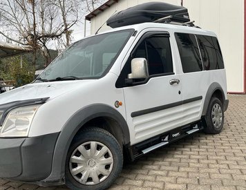 Бокові пороги Sorento-style (EuroCap) для Ford Connect 2006-2009 рр 78300107-010021 фото