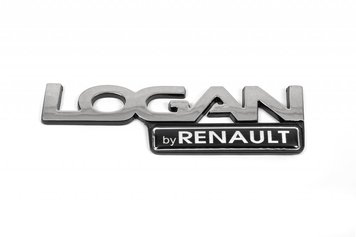 Напис by Renault Logan (14,5 см) для Dacia Logan I 2005-2008 рр d2026 фото