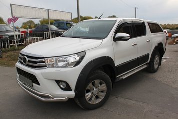 Розширювачі колісних арок (АБС, на болтах) для Toyota Hilux 2015- рр 7025thff-002 фото