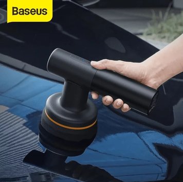 Акумуляторна полірувальна машинка для автомобіля Baseus New Power Cordless Electric Polisher 30 Вт CRDLQ-B01 фото