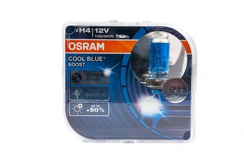 Лампи головного світла Osram H4 100/90W Cool Blue Hyper 62193CBB (2 шт) 62193cbb-kit фото