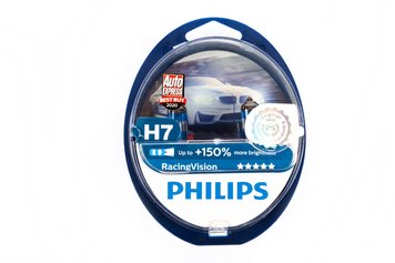 Лампа головного світла Philips H7 55W 12972RV Racing Vision 150% 12972rv фото