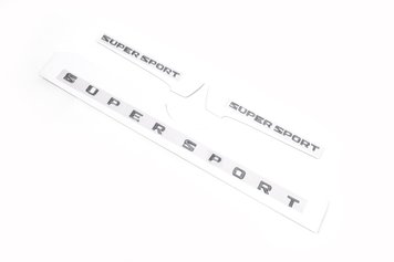 Комплект шильдиків Supersport (3 шт) dd65310 фото