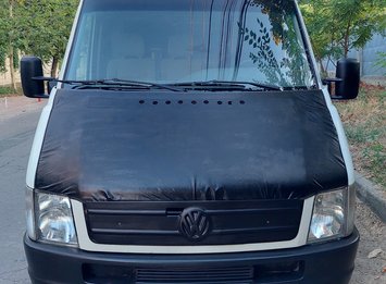 Зимова накладка на решітку Глянцева для Volkswagen LT 1995-2006 рр zim053 фото